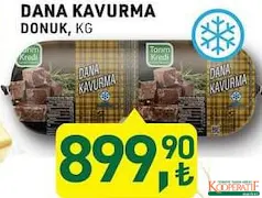 TARIM KREDİ DANA KAVURMA DONUK KG TARIM KREDİ DANA KAVURMA DONUK KG